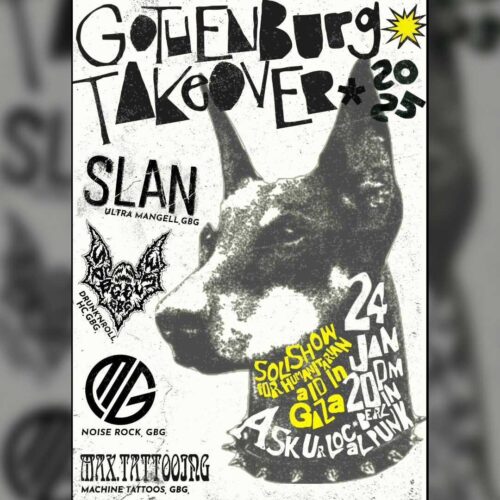 [2025/01/24] Gothenburg Takeover Part II – Solishow for humanitarian aid in Gaza