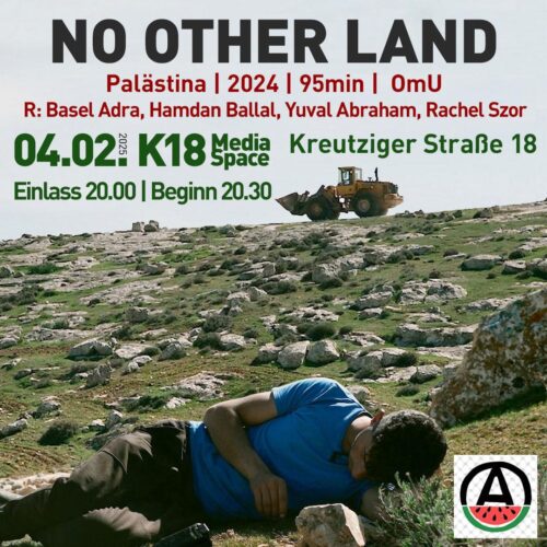 [2025/02/04] Film-Screening: NO OTHER LAND – Palästina – 2024 – 95min – OmU (english_UT)