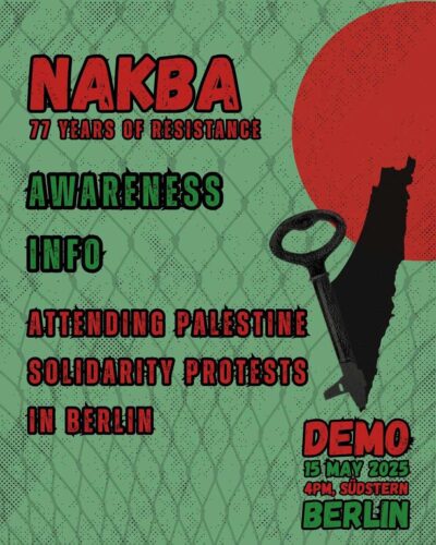 Awareness Info | NAKBA – 77 Years of Resistance