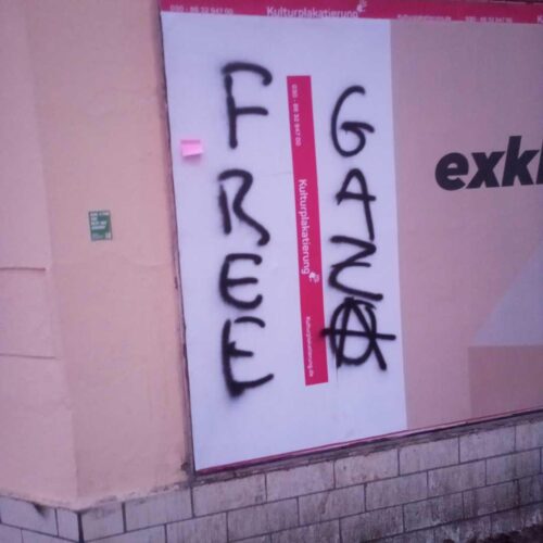"Graffitis from Berlin": For a Free Palestine