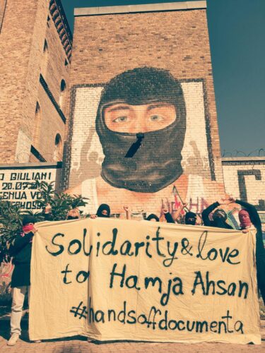 Berlin: Solidary Greetings to Hamja Ahsan, documenta artist under repression