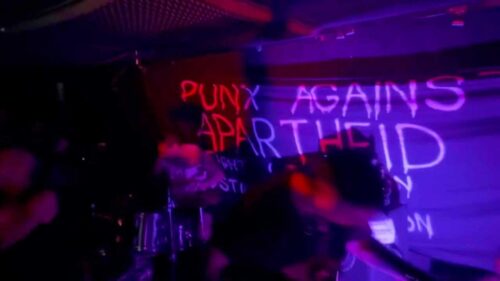 Punx4Palestine concerts – Soli for Gaza: Stage agitation by Anarchists4Palestine for Punks Against Apartheid