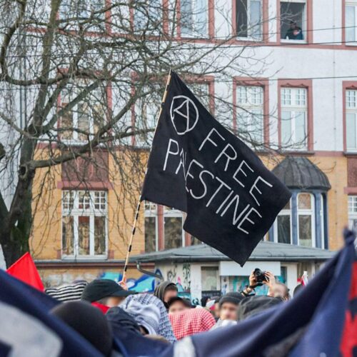 Leipzig: Redebeitrag von Anarchists4Palestine Freiburg auf der „Antifa means Free Palestine Demo" (+ Fotos)