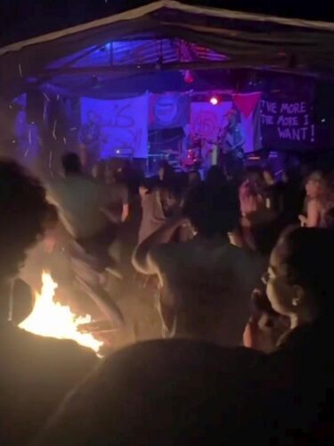 Anarchists4Palestine speech at DIY Beton Paradise Punk Fest